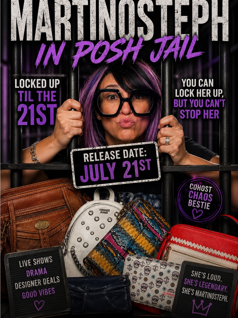 Save @martinosteph from Jail!